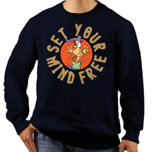Jaket Sweater SET YOUR MIND FREE