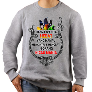 Jaket Sweater Gabungan Burung