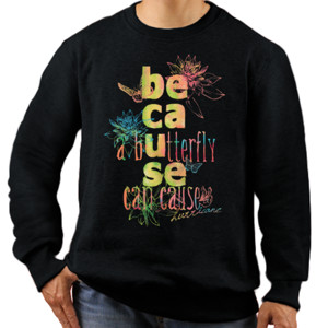 Jaket Sweater Because Butterfly