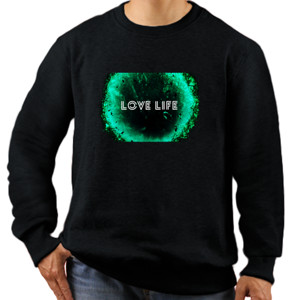 Jaket Sweater Love Life