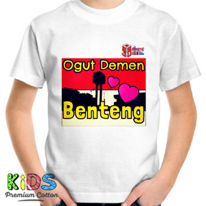 Kaos Kaos Kongkow (Depan+Belakang) DEMEN BENTENG 