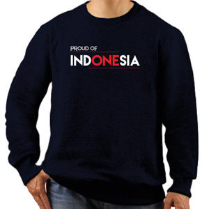 Jaket Sweater proud of Indonesia