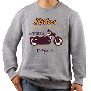 Jaket Sweater Riders 66 West Coast California