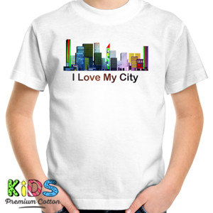Kaos I love My City - Aku Cinta Kotaku - Kaos Kota Pria