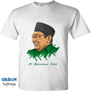 Kaos Kaos Ilustrasi Gus Dur