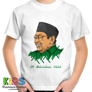 Kaos Kaos Ilustrasi Gus Dur
