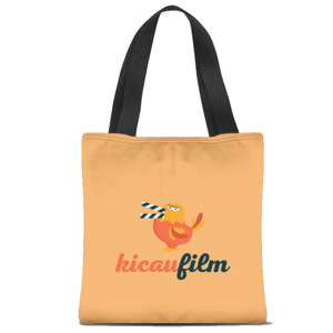 Tas Tote Fullprint Kicau FIlm Logo (Tote Bag)