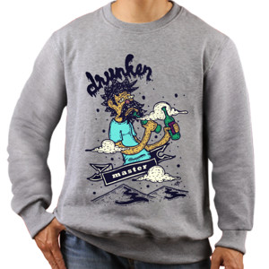 Jaket Sweater Drunken Master