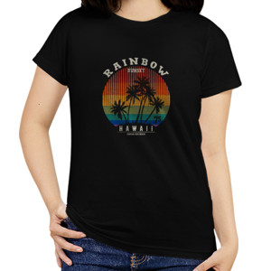 Kaos Rainbow Sunset