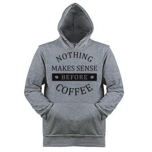 Jaket Hoodie Modern Distro Online Nothing before coffee