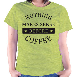 Kaos Modern Distro Online Nothing before coffee