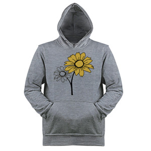 Jaket Hoodie flower we are