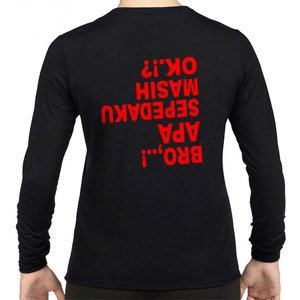 Kaos Kaos Pencinta Sepeda, Apa Sepedaku Design Belakang