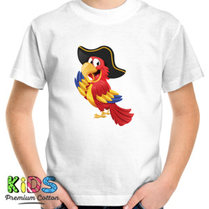 Kaos Kaos Anak Gambar Parrot