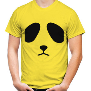 Kaos Panda Face