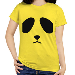 Kaos Panda Face