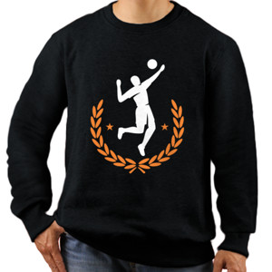 Jaket Sweater Distro player volleyball