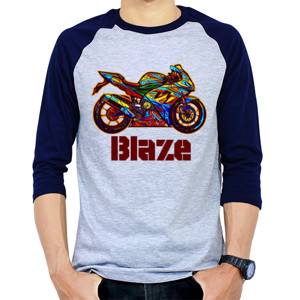 Kaos Raglan Blaze