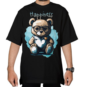 Kaos Oversize Happiness - Stuffy Bear