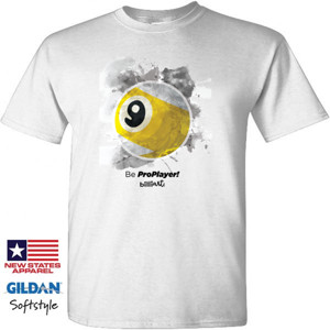 Kaos 9ball water color | billiArt Shirt