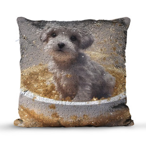 Bantal Ajaib Puppy di mangkok glitter