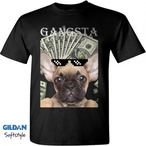 Kaos GANGSTA FRENCH BULLDOG KAOS ANJING