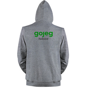 Jaket Hoodie Gojeg Tokae Becanda Aja