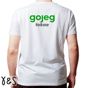 Kaos Gojeg Tokae Becanda Aja