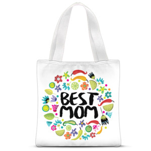Tas Tote Fullprint Best Mom