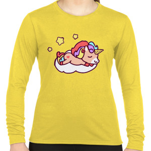 Kaos Unicorn Tidur