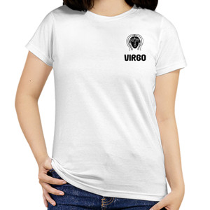 Kaos Zodiak Virgo Logo - Black Exclusive