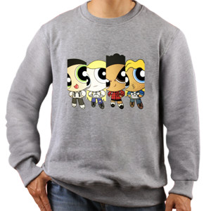 Jaket Sweater boyish power puff girl