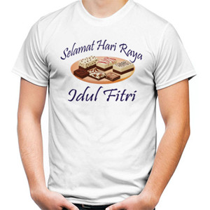 Kaos Selamat Hari Raya Idul Fitri
