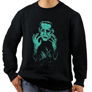 Jaket Sweater Frankenstein