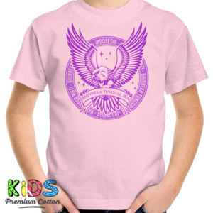 Kaos INDONESIA GARUDA 2 ungu