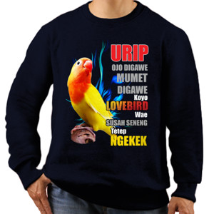 Jaket Sweater Lovebird