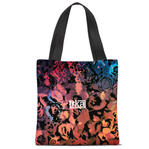 Tas Tote Fullprint bunga