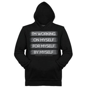 Jaket Hoodie Trader Work Myself