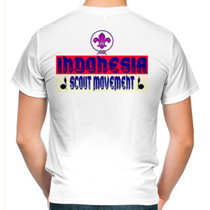 Kaos Cowok - Indonesia Scout Movement 