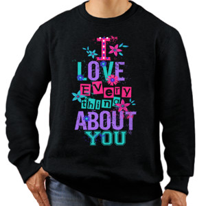 Jaket Sweater I Love Everything About You  