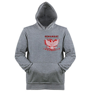 Jaket Hoodie Semangat indonesia