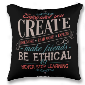 Bantal Enjoy What You Create