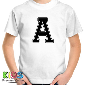 Kaos Kaos Huruf A Keren