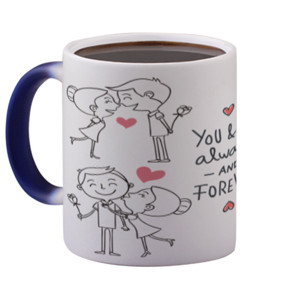 Mug Bunglon Love secret message