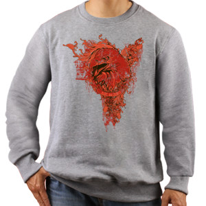 Jaket Sweater Red Eagle