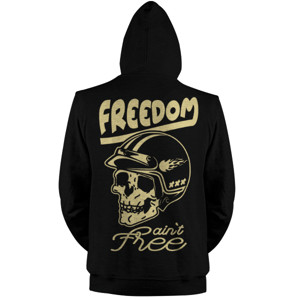Jaket Hoodie FREEDOM AINT FREE back print