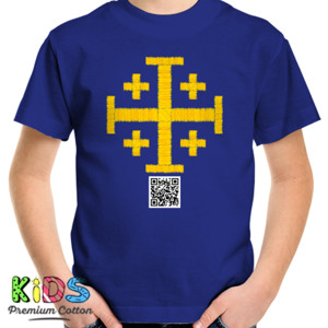 Kaos Anak JERUSALEM CROSS
