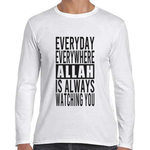 Kaos Everyday Everywhere Allah Is Always Watching You