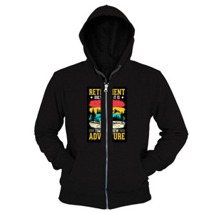 Hoodie Zipper Holiday Adventure