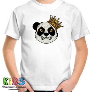 Kaos Panda bermahkota
